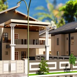 Alternative view of Fully Detached Duplex Plot – Paris Luxury Home Phase 2, Pyakasa, Abuja.